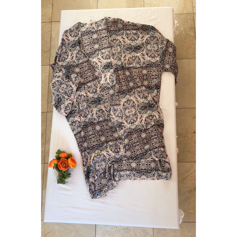 BCBGeneration Gray Print Cardigan